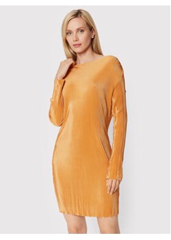 Glamorous Sukienka codzienna AN4254 Żółty Regular Fit ze sklepu MODIVO w kategorii Sukienki - zdjęcie 168747013