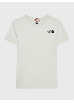 The North Face T-Shirt Simple Dome NF0A82EA Szary Regular Fit ze sklepu MODIVO w kategorii T-shirty chłopięce - zdjęcie 168747023