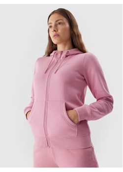 4F Bluza 4FAW23TSWSF0730 Różowy Regular Fit ze sklepu MODIVO w kategorii Bluzy damskie - zdjęcie 168748051
