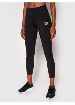 Reebok Legginsy Identity GL2557 Czarny Slim Fit ze sklepu MODIVO w kategorii Spodnie damskie - zdjęcie 168748264