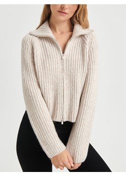 Sinsay - Sweter ze stójką - kremowy ze sklepu Sinsay w kategorii Swetry damskie - zdjęcie 168750103