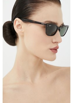 Ray-Ban okulary przeciwsłoneczne LADY BURBANK damskie kolor brązowy 0RB2299 ze sklepu PRM w kategorii Okulary przeciwsłoneczne damskie - zdjęcie 168751520