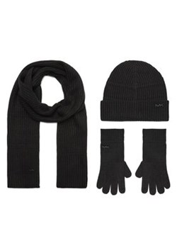 Michael Kors Zestaw czapka, szalik i rękawiczki 2934187 Czarny ze sklepu MODIVO w kategorii Rękawiczki męskie - zdjęcie 168754023
