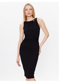Guess Sukienka dzianinowa Ernestine W3GK25 KBPF0 Czarny Slim Fit ze sklepu MODIVO w kategorii Sukienki - zdjęcie 168754720