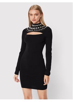 Pinko Sukienka koktajlowa Caffelatte 1G184Z A02G Czarny Regular Fit ze sklepu MODIVO w kategorii Sukienki - zdjęcie 168754733