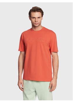 Guess T-Shirt Alphy Z2YI11 J1311 Czerwony Regular Fit ze sklepu MODIVO w kategorii T-shirty męskie - zdjęcie 168754813