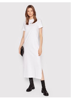 Calvin Klein Jeans Sukienka codzienna J20J218789 Biały Regular Fit ze sklepu MODIVO w kategorii Sukienki - zdjęcie 168754992