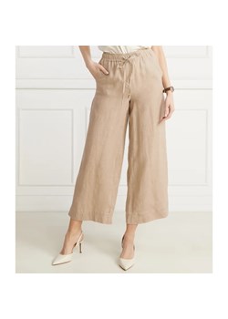 Marella SPORT Lniane spodnie | Loose fit ze sklepu Gomez Fashion Store w kategorii Spodnie damskie - zdjęcie 168755891