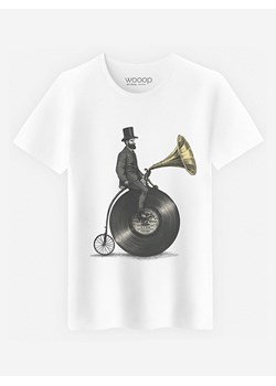 WOOOP Koszulka &quot;Music Man&quot; w kolorze białym ze sklepu Limango Polska w kategorii T-shirty męskie - zdjęcie 168755932