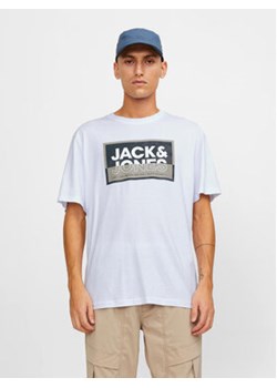 Jack&Jones T-Shirt Logan 12253442 Biały Standard Fit ze sklepu MODIVO w kategorii T-shirty męskie - zdjęcie 168756983