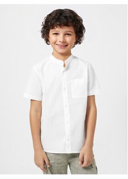 Mayoral Koszula 6118 Biały Regular Fit ze sklepu MODIVO w kategorii Koszule chłopięce - zdjęcie 168757013