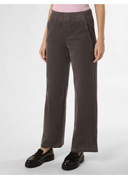 Opus Spodnie - Mileni casual Kobiety Bawełna antracytowy jednolity ze sklepu vangraaf w kategorii Spodnie damskie - zdjęcie 168757951