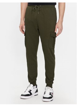 Brave Soul Spodnie dresowe MJB-581GAUZE Khaki Regular Fit ze sklepu MODIVO w kategorii Spodnie męskie - zdjęcie 168761350
