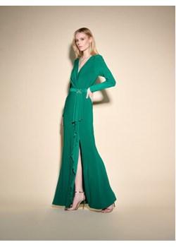 Joseph Ribkoff Sukienka wieczorowa 233788 Zielony Regular Fit ze sklepu MODIVO w kategorii Sukienki - zdjęcie 168761580