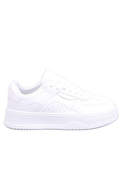 Sneakersy damskie Moriau White białe ze sklepu ButyModne.pl w kategorii Trampki damskie - zdjęcie 168765164