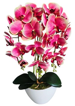 Kolorowy storczyk orchidea sztuczne kwiaty 60 cm 3pgrc ze sklepu Pantofelek24.pl w kategorii Dekoracje - zdjęcie 168767712