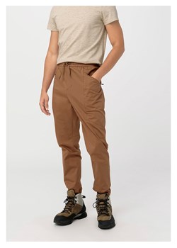 Hessnatur Spodnie funkcyjne w kolorze brązowym ze sklepu Limango Polska w kategorii Spodnie męskie - zdjęcie 168767753