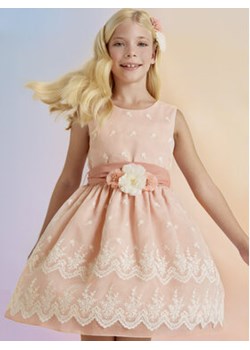 Abel & Lula Sukienka elegancka 5022 Różowy ze sklepu MODIVO w kategorii Sukienki dziewczęce - zdjęcie 168769002