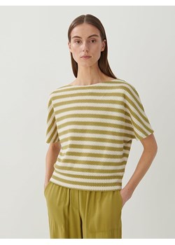 Someday Koszulka &quot;Usella&quot; w kolorze zielono-białym ze sklepu Limango Polska w kategorii Bluzki damskie - zdjęcie 168770583