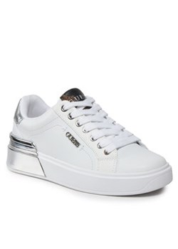 Guess Sneakersy FL8COA ELE12 Srebrny ze sklepu MODIVO w kategorii Buty sportowe damskie - zdjęcie 168773513