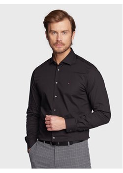 Tommy Hilfiger Koszula MW0MW25040 Czarny Slim Fit ze sklepu MODIVO w kategorii Koszule męskie - zdjęcie 168773541