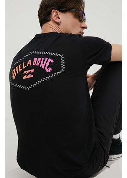 Billabong t-shirt bawełniany męski kolor czarny z nadrukiem ABYZT02257 ze sklepu ANSWEAR.com w kategorii T-shirty męskie - zdjęcie 168775552