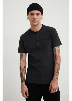 Superdry t-shirt bawełniany męski kolor czarny z aplikacją ze sklepu ANSWEAR.com w kategorii T-shirty męskie - zdjęcie 168775603