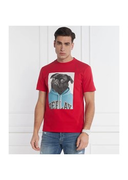 Replay T-shirt | Regular Fit ze sklepu Gomez Fashion Store w kategorii T-shirty męskie - zdjęcie 168782300