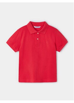 Mayoral Polo 150 Czerwony Regular Fit ze sklepu MODIVO w kategorii T-shirty chłopięce - zdjęcie 168788380