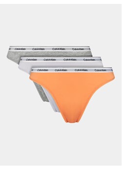 Calvin Klein Underwear Komplet 3 par fig klasycznych 000QD5207E Kolorowy ze sklepu MODIVO w kategorii Majtki damskie - zdjęcie 168788520