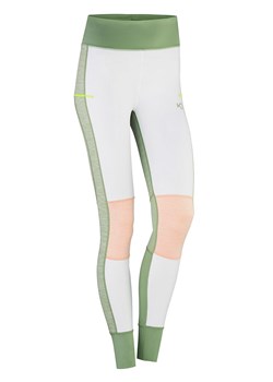 KARI TRAA Legginsy funkcyjne &quot;Stil&quot; w kolorze biało-zielono-jasnoróżowym ze sklepu Limango Polska w kategorii Spodnie damskie - zdjęcie 168792090