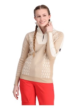 KARI TRAA Sweter w kolorze beÅ¼owym ze sklepu Limango Polska w kategorii Swetry damskie - zdjęcie 168792182