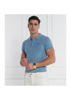 GUESS Polo | Regular Fit | z dodatkiem jedwabiu ze sklepu Gomez Fashion Store w kategorii T-shirty męskie - zdjęcie 168793151