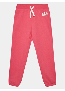 Gap Spodnie dresowe 482442-01 Różowy Regular Fit ze sklepu MODIVO w kategorii Spodnie dziewczęce - zdjęcie 168794410