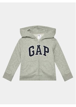 Gap Bluza 619017-00 Szary Regular Fit ze sklepu MODIVO w kategorii Bluzy chłopięce - zdjęcie 168794411