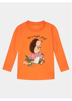 NAME IT T-Shirt 13219711 Pomarańczowy Regular Fit ze sklepu MODIVO w kategorii Bluzki dziewczęce - zdjęcie 168794433
