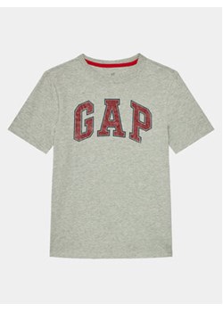 Gap T-Shirt 473269-01 Szary Regular Fit ze sklepu MODIVO w kategorii T-shirty chłopięce - zdjęcie 168794473