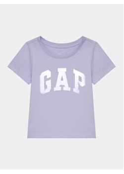 Gap T-Shirt 789406-02 Fioletowy Regular Fit ze sklepu MODIVO w kategorii Bluzki dziewczęce - zdjęcie 168794561