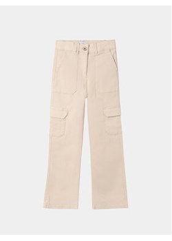Mayoral Spodnie materiałowe 6507 Beżowy Regular Fit ze sklepu MODIVO w kategorii Spodnie dziewczęce - zdjęcie 168794610
