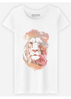 WOOOP Koszulka &quot;Desert Lion&quot; w kolorze białym ze sklepu Limango Polska w kategorii Bluzki damskie - zdjęcie 168795270