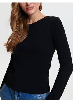 Sinsay - Bluzka z długimi rękawami - czarny ze sklepu Sinsay w kategorii Bluzki damskie - zdjęcie 168798542