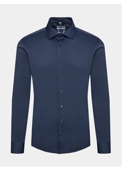 Seidensticker Koszula 01.650400 Granatowy Slim Fit ze sklepu MODIVO w kategorii Koszule męskie - zdjęcie 168809830