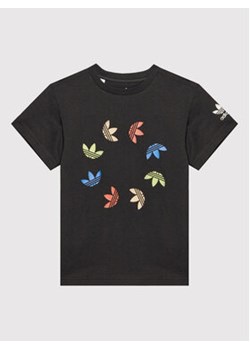 adidas T-Shirt adicolor HE6846 Czarny Regular Fit ze sklepu MODIVO w kategorii Koszulki niemowlęce - zdjęcie 168810044