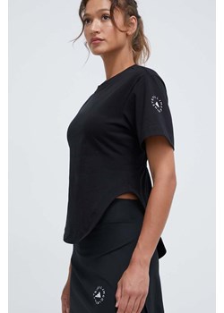 adidas by Stella McCartney t-shirt damski kolor czarny IN3656 ze sklepu ANSWEAR.com w kategorii Bluzki damskie - zdjęcie 168813304