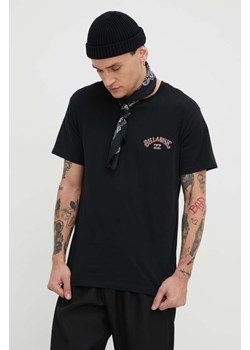 Billabong t-shirt bawełniany męski kolor czarny z nadrukiem ABYZT02256 ze sklepu ANSWEAR.com w kategorii T-shirty męskie - zdjęcie 168813454