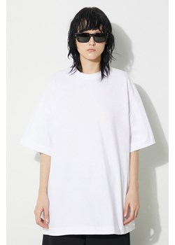 Carhartt WIP t-shirt bawełniany S/S Louisa T-Shirt damski kolor biały I032287.02XX ze sklepu PRM w kategorii Bluzki damskie - zdjęcie 168814490