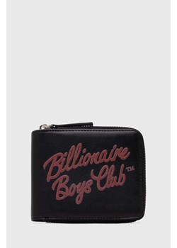 Billionaire Boys Club portfel skórzany Script Logo Wallet męski kolor czarny B24148 ze sklepu PRM w kategorii Portfele męskie - zdjęcie 168814502