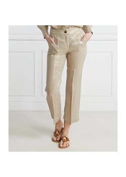 Marella SPORT Lniane spodnie TURBIGO | Regular Fit ze sklepu Gomez Fashion Store w kategorii Spodnie damskie - zdjęcie 168817854