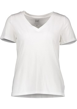 GAP Koszulka w kolorze białym ze sklepu Limango Polska w kategorii Bluzki damskie - zdjęcie 168818520
