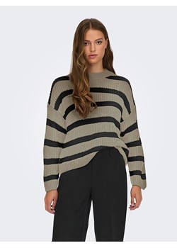 JDY Sweter w kolorze beżowo-czarnym ze sklepu Limango Polska w kategorii Swetry damskie - zdjęcie 168819021